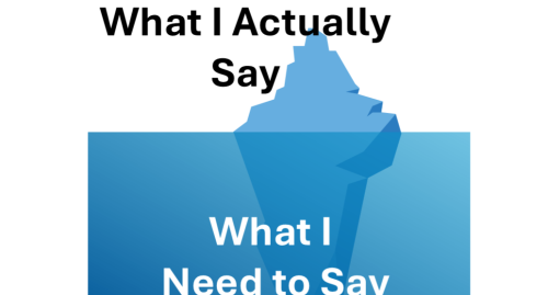 Iceberg Courage to Speak Up 2